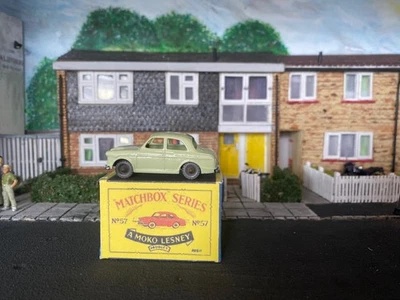 Lesney Serie "Matchbox" Nº57A - Wolseley 1500 - 1959 En Excelente Estado - En Caja Foto 1 de 4