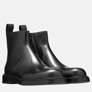 Bottega Veneta Strut Leder Stiefeletten klassisch Italien Luxus elegant Gr. 12 - Bild 1 von 14