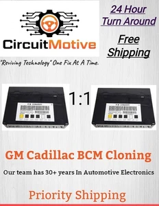 GM Chevy Cadillac BCM Clone Service Body Control Module Programming 2003 to 2020 - Picture 1 of 1