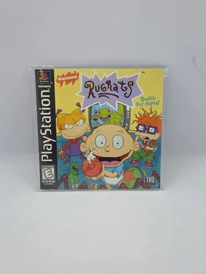 Rugrats: Search for Reptar (Sony PlayStation 1, 1998) Manual + GAME PS1 - Image 1 of 2