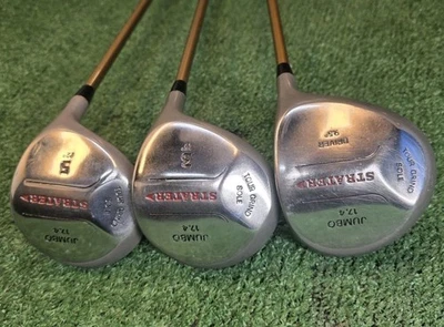 Strater Jumbo Tour Grind Sole 1, 3, 5, Wood Set Stiff Flex Graphite Shaft RH  - Image 1 of 4