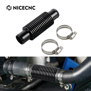 NICECNC In-Line Radiator Water Cooler For Yamaha Raptor Grizzly Rhino 700 Black - Picture 1 of 9