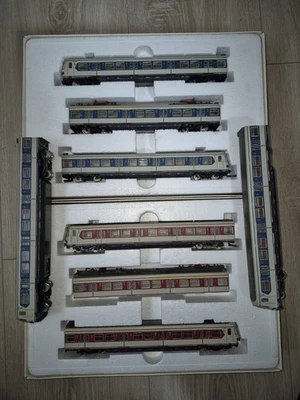 Röwa H0 AC 1304 + 1305: 2 x Olympia S-Bahn Triebzug BR 420 + 2 Wagen Bastler - Bild 1 von 4