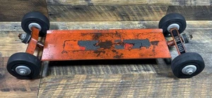 Skateboard vintage anni 60 Sears Vadle Board 24” in metallo - Foto 1 di 6