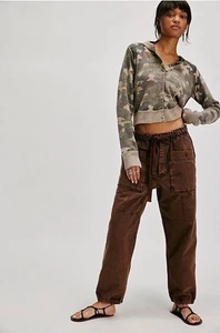 Free People River Stone Hose Oversized Utility Pant Damen Gr. Medium - Bild 1 von 10