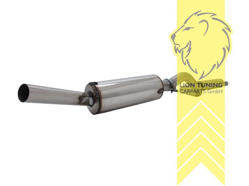 Edelstahl Gruppe A Sportauspuffanlage für VW Golf 1 Cabrio Limousine - Bild 1 von 1