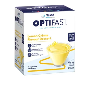 Optifast VLCD Dessert Lemon Crème Flavour 8 Pack - Picture 1 of 2