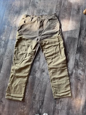 Gamehide Men's Woodsman Faced Cotton Upland Hunting Jean - Light Brown 38x34 - Image 1 of 4