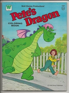 Walt Disneys Pete's Dragon Malbuch Whitman 1977 unbenutzt - Bild 1 von 2