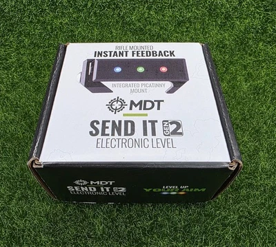 MDT SEND IT GEN2 Electronic Level Integrated Picatinny Mount - 109930-BLK