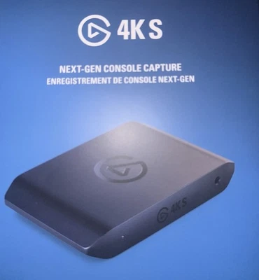 Elgato 4K S External Capture Card | 4K60 Capture / 120-FPS Passthrough Used - Image 1 of 3