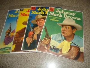 JOHNNY MACK BROWN GOLDEN AGE COMIC LOT 455,685, 722 AND 7 - Picture 1 of 5