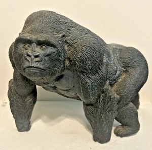 FIGURA ANIMAL GRANDE GORILA ESPALDA PLATEADA VINTAGE 1977 (SERIE WILDS OF AFRICA) 8" - Imagen 1 de 6