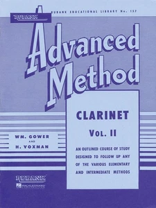 H. Voxman – Rubank Advanced Method – Clarinet Vol. 2 | Clarinet Sheet Mu... - Picture 1 of 1