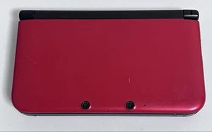 Nintendo 3DS LL Rojo x Negro Cuerpo s0599m - Imagen 1 de 9