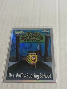 Rifrattore scuola nautica Topps Chrome SpongeBob Mrs. Puff’s 2025 - Foto 1 di 2