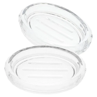  2 Pcs Seifen Halter Dusche Seifenständer Seifenschale Für Badezimmerwaschbecken - Bild 1 von 4