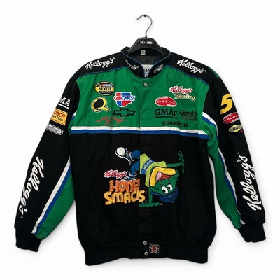 Chaqueta de carreras vintage NASCAR Chase JH Designs Honey Smacks Kyle Busch #5  Foto 1 de 2