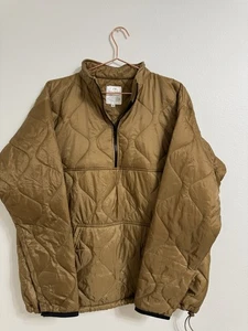 Nueva Chaqueta Perseverance Survival Woobie 1/4 Cremallera Para Hombres L Ripstop Acolchada EE. UU. - Imagen 1 de 10