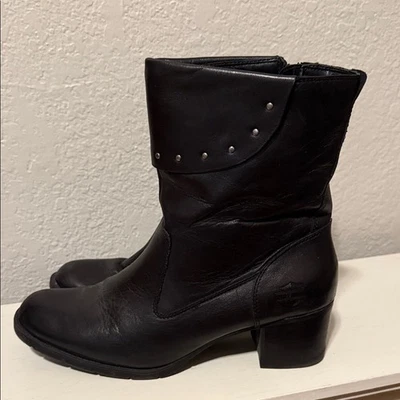 Harley Davidson Studded High Ankle Boots Women's Size 11 - Image 1 of 4