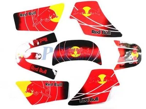 3M GRAPHICS DECAL STICKERS SET YAMAHA PW50 PEEWEE PW 50 RED U DE63 - Foto 1 di 1