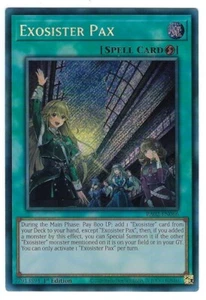 Exosister Pax x1 RA02-EN066 Secret Rare Yugioh - Foto 1 di 2