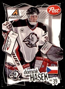 1997-98 Pinnacle Post Dominik Hasek Buffalo Sabres #16