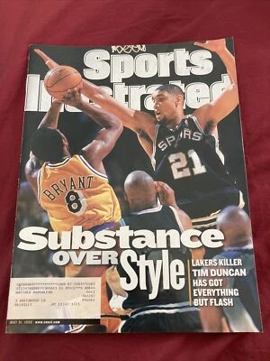 Sports Illustrated May 31, 1999 Substance Over Style NBA Kobe Bryant/Tim Duncan - Image 1 of 3
