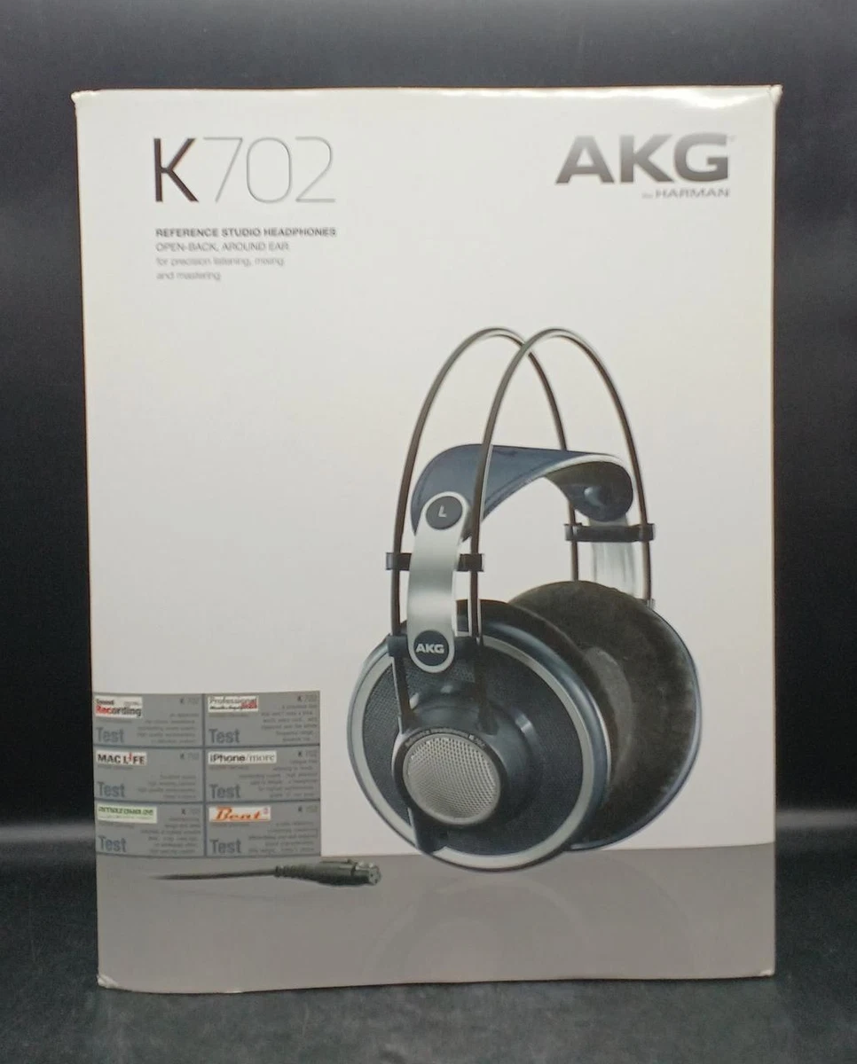 【僅かな傷&ほぼ未使用】AKG K702 オープンバックヘッドフォン Amazon.com: AKG Pro Audio 2458X00190 (K702) Over-Ear, Open-Back