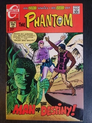 THE PHANTOM #48 CHARLTON COMICS 1972 BRONZE AGE GHOSTS JIM APARO ART FN/VF - Image 1 of 4