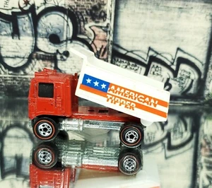 1973 Hot Wheels Redline American Tipper Red Dump Truck Hong Kong Excellent Condi - Picture 1 of 4