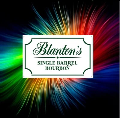 Blanton's Single Barrel Bourbon #2 LOGO AIRBRUSH, PAINT TEMPLATE ART STENCIL