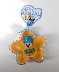 Bluey & Friends Stern Spielzeug Ornament Bingo 2 Zoll Figur mit blauer Krone - Bild 1 von 6