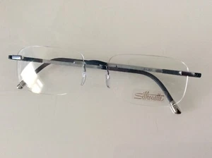 Silhouette M 7571  Rimless Unisex Titanium and plastic glasses  - Picture 1 of 7