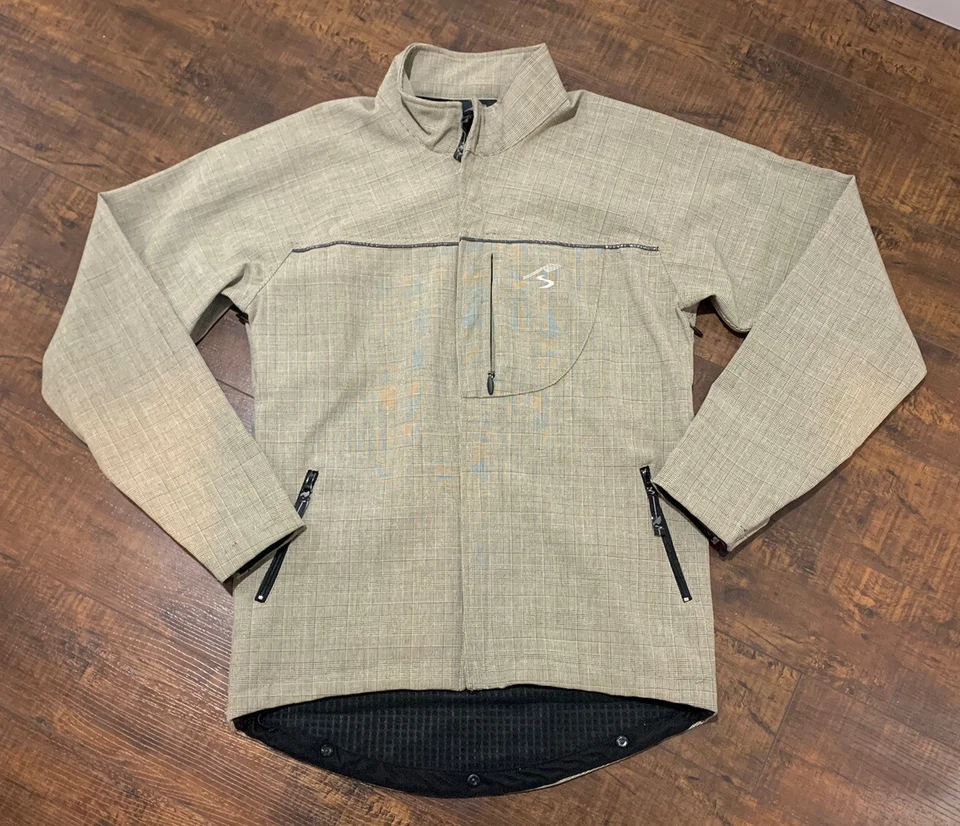 Showers Pass Portland Cycling Houndstooth Full Zip Jacket Size Adult Small - Image 1 of 4