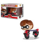 Funko POP! Rides: Incredibles 2 - Elastigirl on Elasticycle #45
