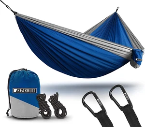Camping Hammock - Hammock - Camping Gear - 2 Person Hammock - Backpacking Tree H - Picture 1 of 7
