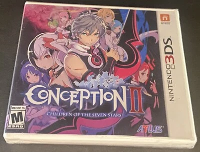CONCEPTION II Children Of The Seven Stars NEW Sealed Nintendo 3DS Video Game - Image 1 of 2