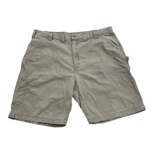 Carhartt Canvas Original Fit Shorts Mens Carpenter Size 44 Utility Work B147 LBR - Picture 1 of 6