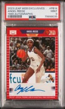 ANGEL REESE 2023 Leaf Web Exclusives Pro Set 1989 RC Auto Rookie XRC /404 PSA 9