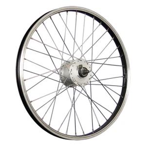 Laufrad 20 Zoll Vorderrad Fahrrad Shimano Nabendynamo DH-C3000 schwarz Liegerad - Bild 1 von 9