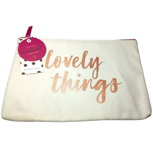 Botas Bolsa de Cosméticos Lovely Things Bolsa Estuche de Maquillaje Viaje Cremallera Belleza Vacaciones - Imagen 1 de 24