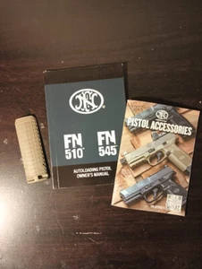FN 510 545 Owner's Manual and Accessories Guide with 510 Backstrap Coyote - Picture 1 of 5