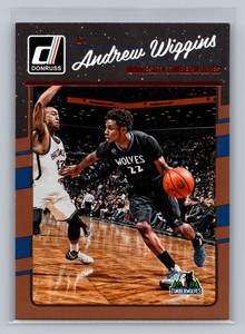 2016 Donruss #125 Andrew Wiggins Winter Fresh Pull & Sleeve