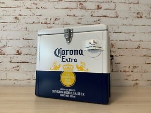 Corona Extra Metall-Kühlbox/Kühlschrank Tragegriffen Flaschenöffner NEU & OVP