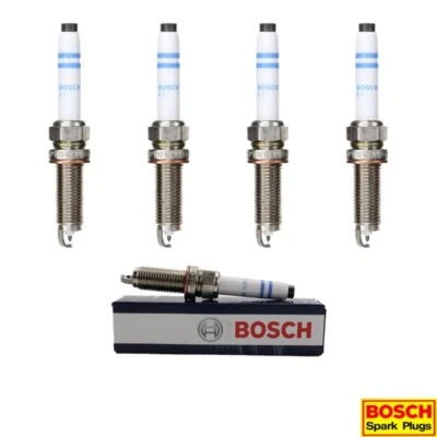 Novo conjunto de 4 velas de ignição BOSCH EVO para Freightliner/ Infiniti/ Mercedes-Benz - Imagem 1 de 3