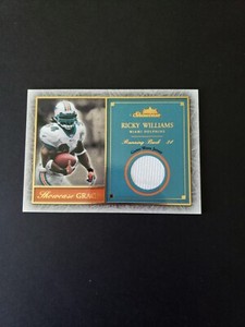 2004 Fleer Showcase Grace Bronze Jersey /100 Ricky Williams #SG-RW