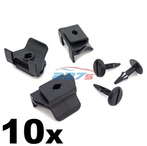10x Wing & Wheel Arch Lining Clips- Fit Some Toyota Models 53879-28010 - IQ RAV4 - Picture 1 of 3