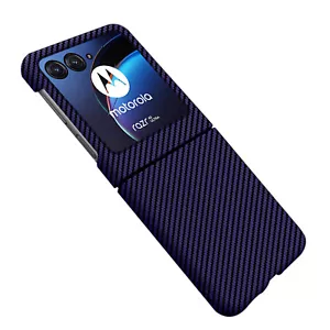 Custodia telefono robusta antiurto fibra di carbonio per Motorola Razr+ Razr 2025 - Foto 1 di 12