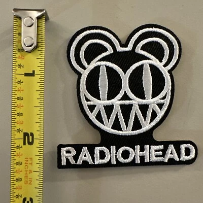 Radiohead (Embroidered Iron on patch) Punk/Rock/Metal/Music/Art